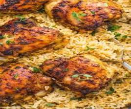  Rice with Chicken 